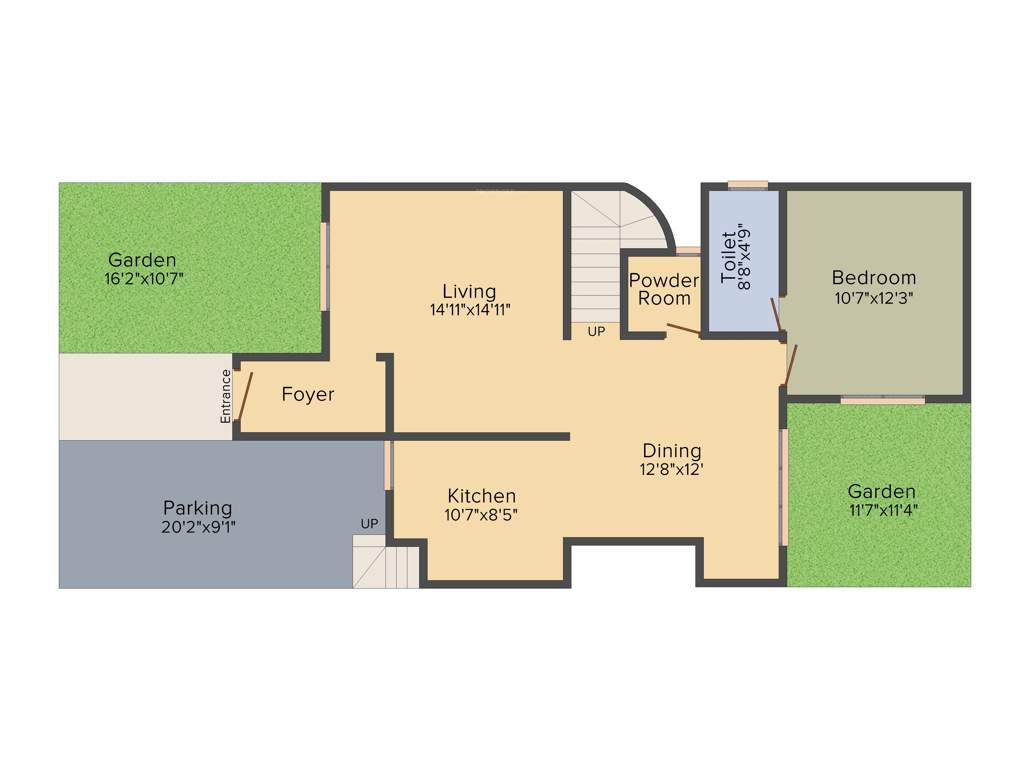 Citrus Springvillae (4BHK+4T (2,675 sq ft) 2675 sq ft)