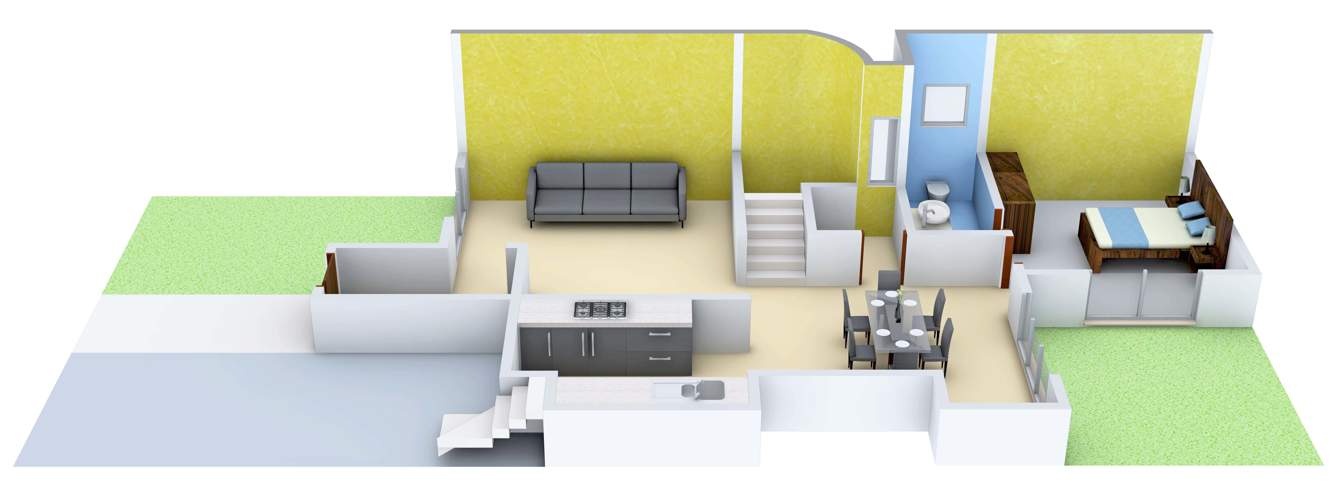 Citrus Springvillae (4BHK+4T (2,675 sq ft) 2675 sq ft)