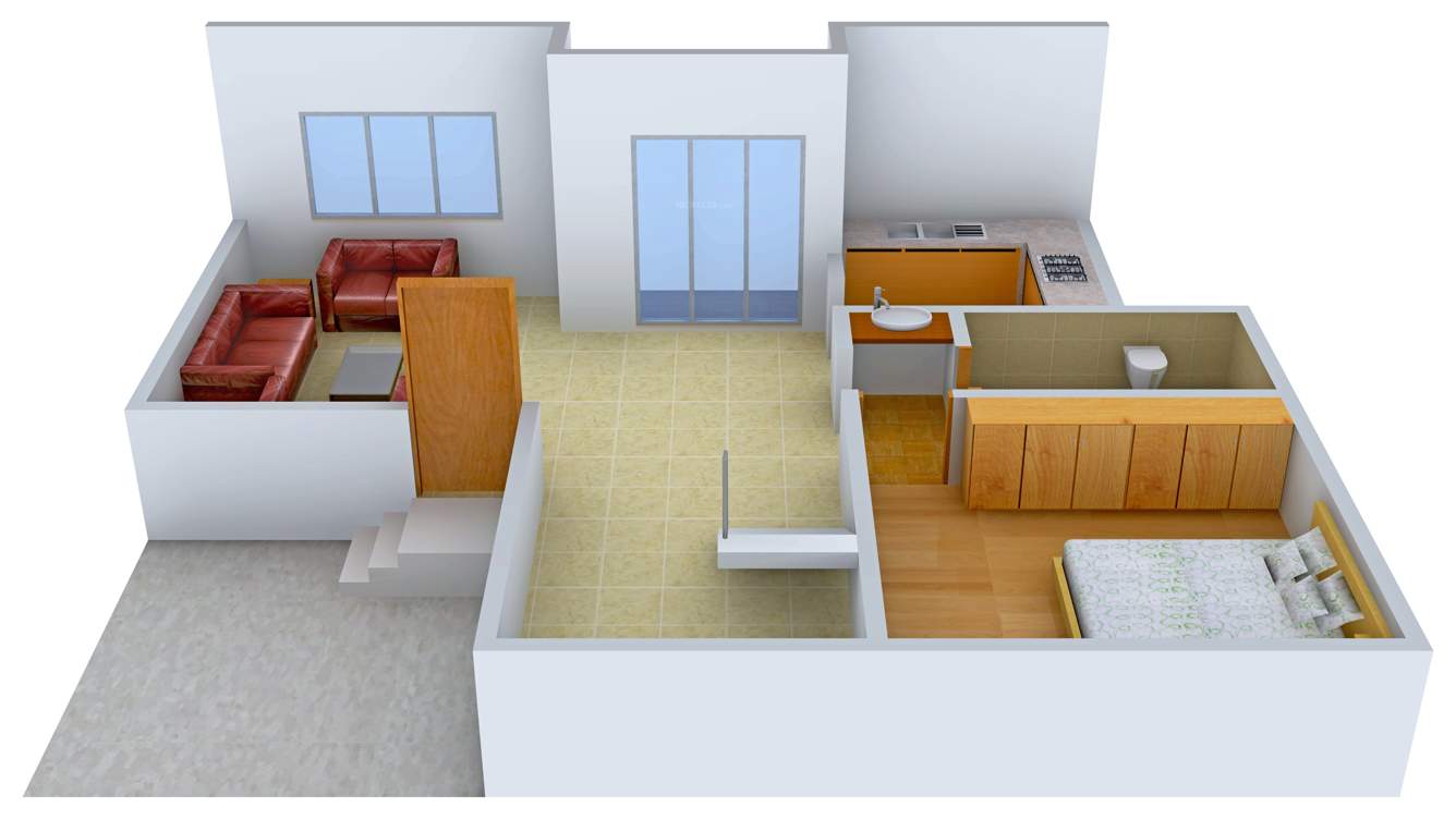 Green Woari Green Garden (3BHK+2T (1,561 sq ft) 1561 sq ft)