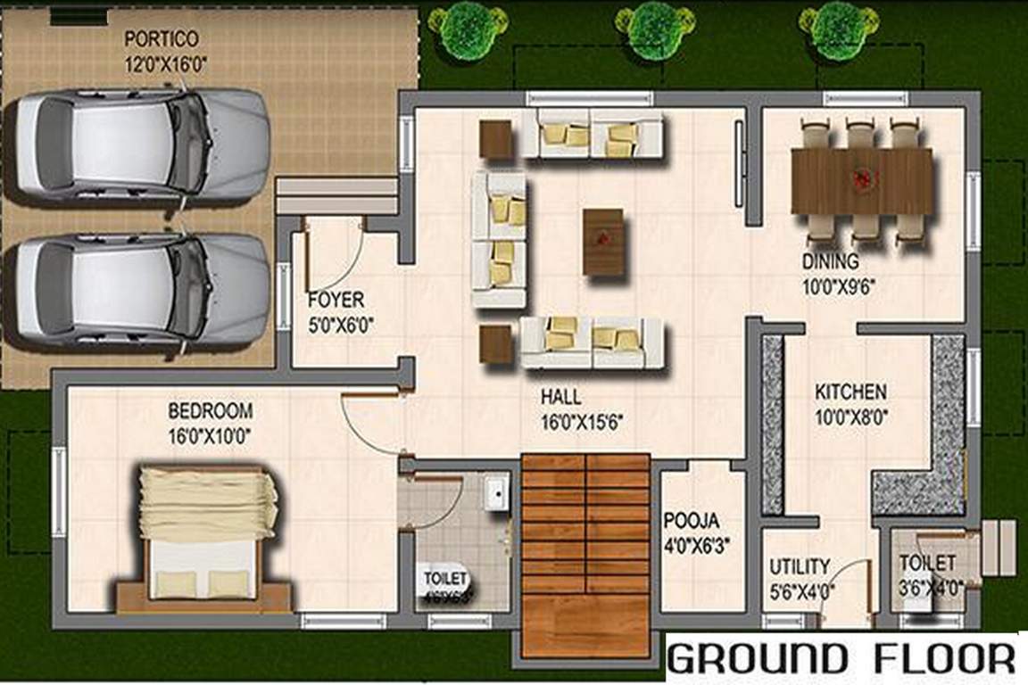  Misty Homes (3BHK+3T (1,800 sq ft) 1800 sq ft)