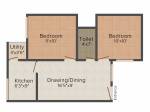 Soumya Evergreen (2BHK+2T (648 sq ft) 648 sq ft) Soumya Evergreen (2BHK+2T (648 sq ft) 648 sq ft)
