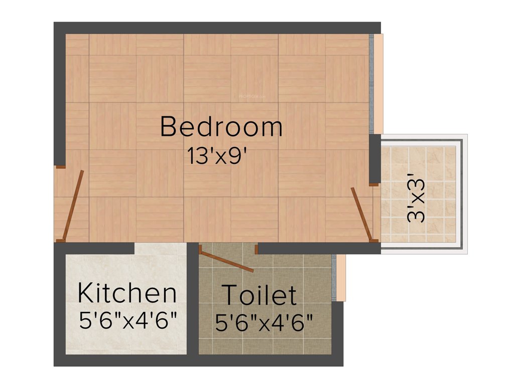 Aftek Housing (1BHK+1T (272 sq ft) 272 sq ft)