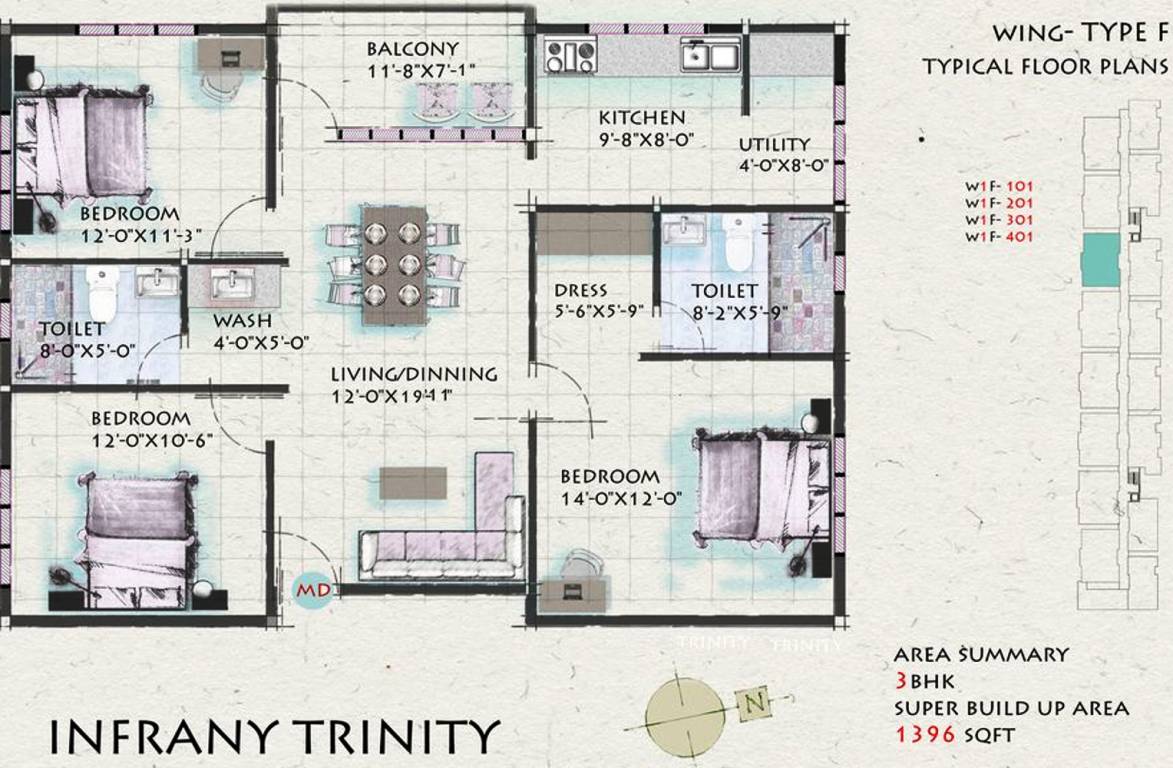  trinity Floor Plan Floor Plan