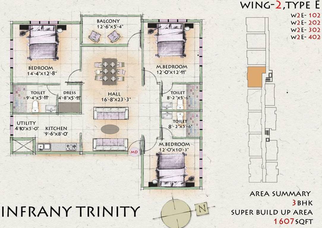  trinity Floor Plan Floor Plan