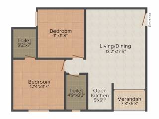 Bloomsbury Mecon Residency (2BHK+2T (937 sq ft) 937 sq ft) Bloomsbury Mecon Residency (2BHK+2T (937 sq ft) 937 sq ft)