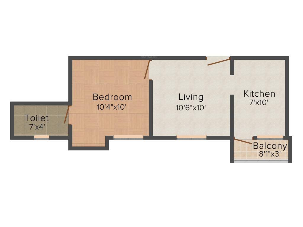 VGK Sumangali (1BHK+1T (476 sq ft) 476 sq ft)