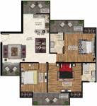 The Antriksh The Golf Address (3BHK+2T (1,380 sq ft) 1380 sq ft) The Antriksh The Golf Address (3BHK+2T (1,380 sq ft) 1380 sq ft)