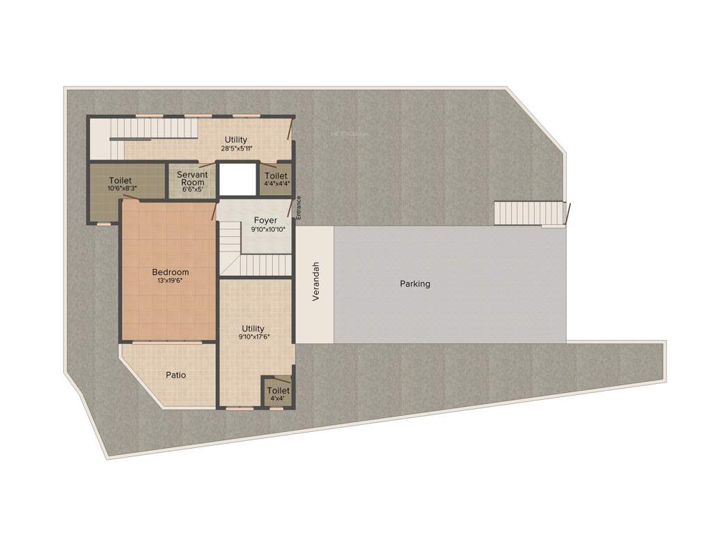 AMV Silver Shores Villas (4BHK+4T (5,505 sq ft) + Servant Room 5505 sq ft)