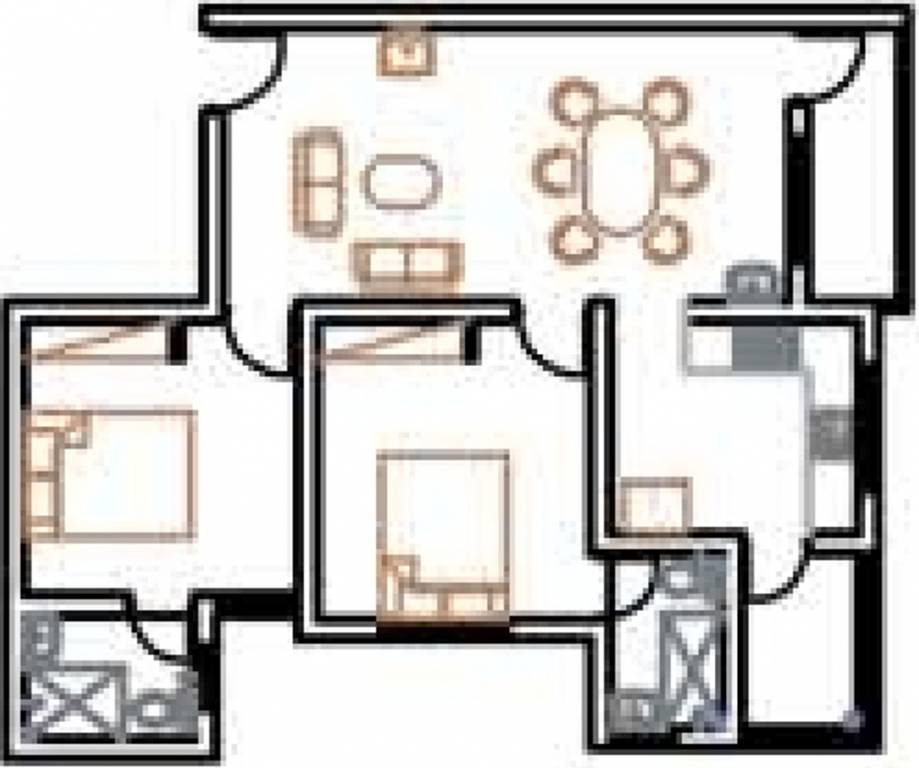 Padmasree Shanthiniketan (2BHK+2T (983 sq ft) 983 sq ft) Padmasree Shanthiniketan (2BHK+2T (983 sq ft) 983 sq ft)