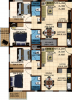 Milestone Grand (2BHK+2T (964 sq ft) 964 sq ft)