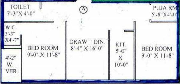 Nirmaan Sambhavi (2BHK+2T (677 sq ft) + Pooja Room 677 sq ft) Nirmaan Sambhavi (2BHK+2T (677 sq ft) + Pooja Room 677 sq ft)