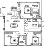 Asset Green Ford (3BHK+2T (1,340 sq ft) 1340 sq ft) Asset Green Ford (3BHK+2T (1,340 sq ft) 1340 sq ft)