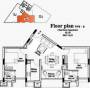 Alhind Rhazes Floor Plan (2BHK+2T (998 sq ft) 998 sq ft)