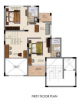 city-ville Floor Plan Upper Level Duplex Plan