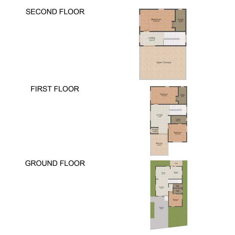 Sannidhi Surakshaa Fairview Ville (4BHK+4T (2,400 sq ft) 2400 sq ft)