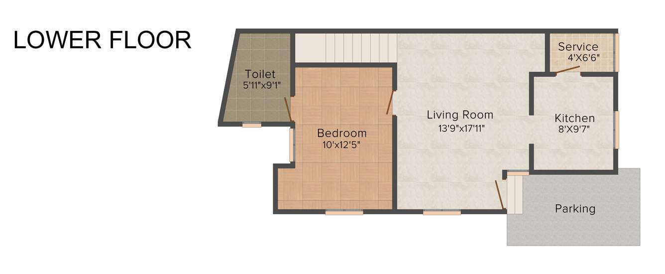  serene county Floor Plan Ground Floor Plan