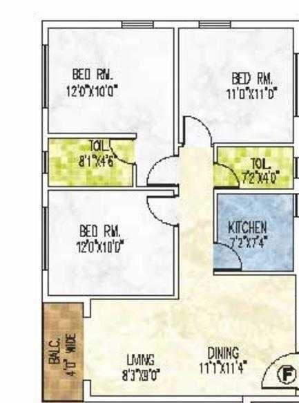  greens Floor Plan Floor Plan