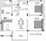 Muthoot Rainbow Apartments (2BHK+2T (1,128 sq ft) + Servant Room 1128 sq ft) Muthoot Rainbow Apartments (2BHK+2T (1,128 sq ft) + Servant Room 1128 sq ft)