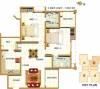 Southern Bedford Enclave (2BHK+2T (1,298 sq ft) 1298 sq ft)