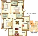 Southern Bedford Enclave (3BHK+3T (1,585 sq ft) 1585 sq ft) Southern Bedford Enclave (3BHK+3T (1,585 sq ft) 1585 sq ft)