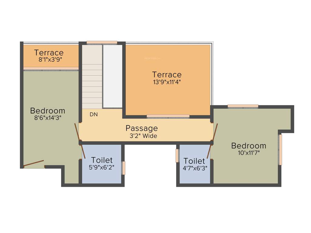 Purti Jewel (3BHK+4T (1,919 sq ft) 1919 sq ft)