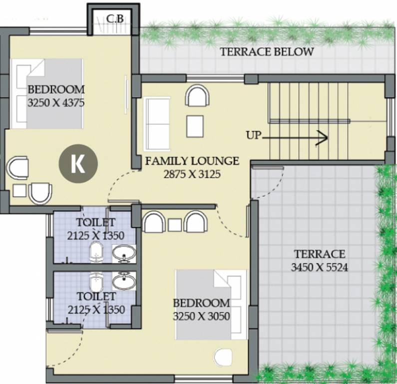 Purti Jewel (3BHK+3T (2,234 sq ft) 2234 sq ft)