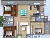 Vaishnavi Blue Square (3BHK+4T (2,062 sq ft) Servant Room 2062 sq ft)