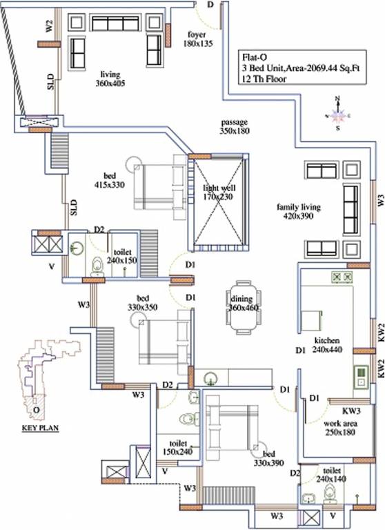 PTC Basil Lofts (3BHK+3T (2,069 sq ft) 2069 sq ft) PTC Basil Lofts (3BHK+3T (2,069 sq ft) 2069 sq ft)