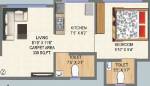 Shraddha Landmark Orchid Avenue (1BHK+2T (339 sq ft) 339 sq ft)