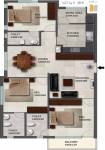 Forus Initiatives Maple (3BHK+3T (1,425 sq ft) 1425 sq ft)