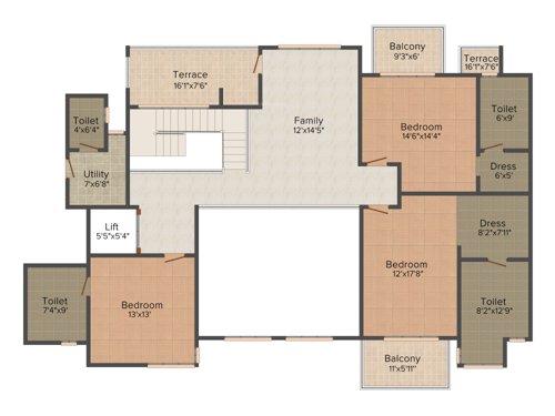 Experion Windchants (5BHK+5T (6,325 sq ft) + Servant Room 6325 sq ft) Experion Windchants (5BHK+5T (6,325 sq ft) + Servant Room 6325 sq ft)