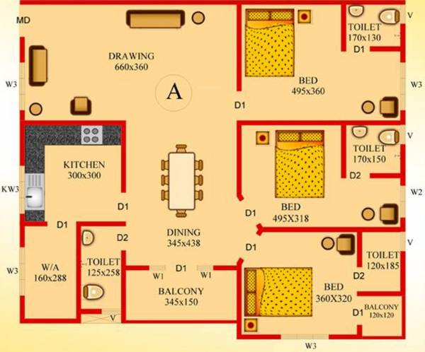 Sapthavarna Builders Sakthan Regency (3BHK+3T (1,670 sq ft) 1670 sq ft) Sapthavarna Builders Sakthan Regency (3BHK+3T (1,670 sq ft) 1670 sq ft)