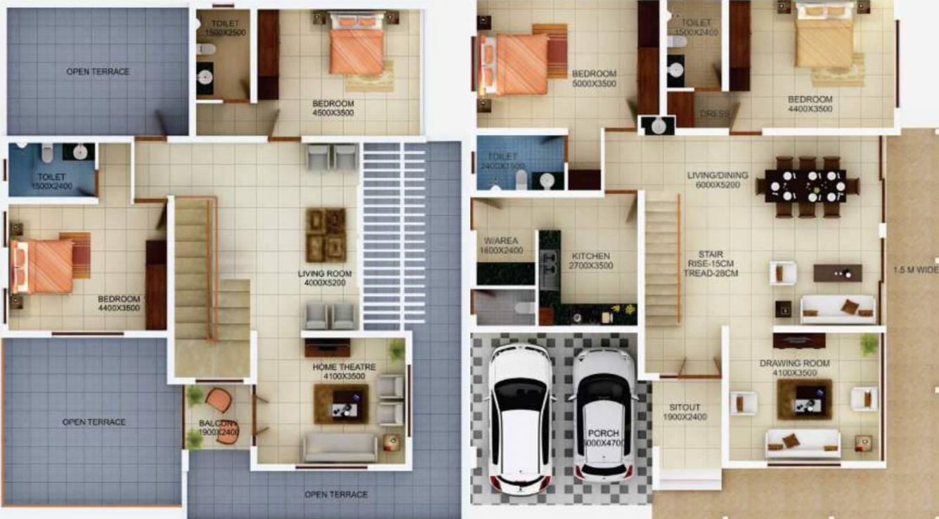 Tulsi Blu Rain Water Front (4BHK+4T (3,313 sq ft) 3313 sq ft) Tulsi Blu Rain Water Front (4BHK+4T (3,313 sq ft) 3313 sq ft)