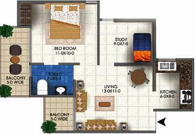 delhi-heights Floor Plan Floor Plan