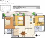 NBCC Valley View (3BHK+2T (1,736 sq ft) 1736 sq ft) NBCC Valley View (3BHK+2T (1,736 sq ft) 1736 sq ft)