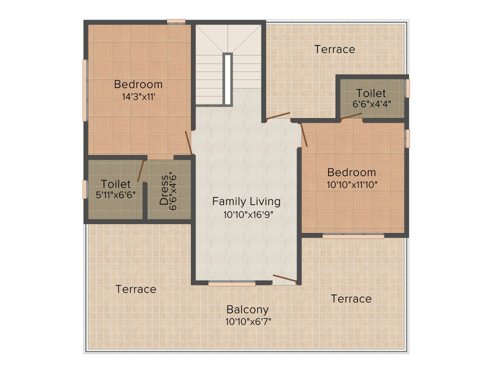 VC Hills Smart Villas (4BHK+4T (2,164 sq ft) 2164 sq ft)