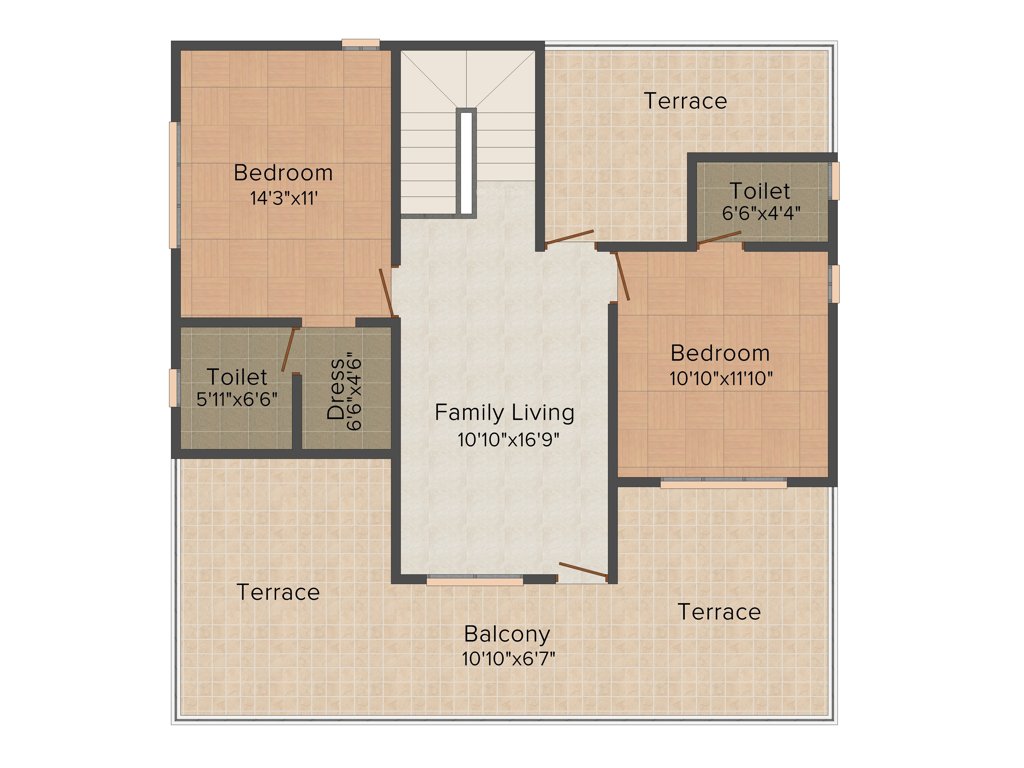 VC Hills Smart Villas (4BHK+4T (2,164 sq ft) 2164 sq ft)