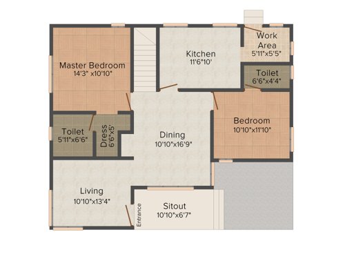 VC Hills Smart Villas (4BHK+4T (2,164 sq ft) 2164 sq ft)