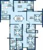 Desai DD Diamond District (3BHK+3T (1,356 sq ft) 1356 sq ft)