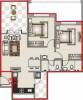 Majestique IRA (2BHK+2T (1,099 sq ft) 1099 sq ft)