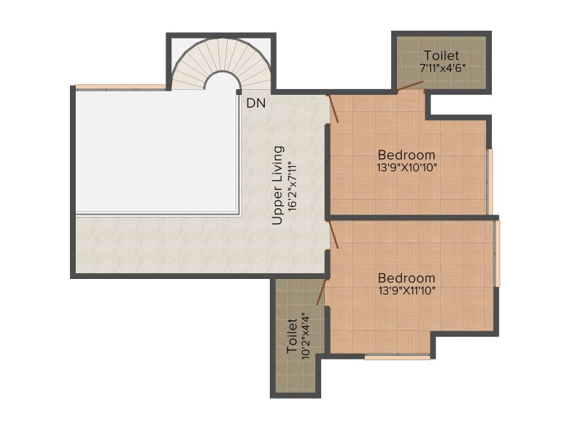 Moopan Heights (3BHK+4T (2,004 sq ft) 2004 sq ft)