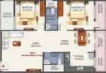 Udbhav Brundavan (2BHK+2T (1,275 sq ft) 1275 sq ft) Udbhav Brundavan (2BHK+2T (1,275 sq ft) 1275 sq ft)
