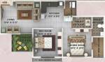 Kwality Enclave (2BHK+2T (886 sq ft) 886 sq ft)