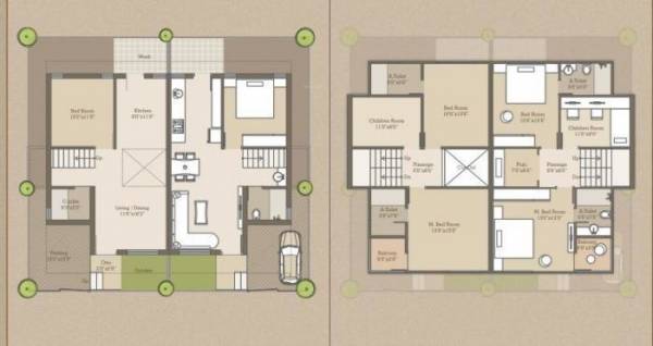  bungalows Floor Plan Floor Plan