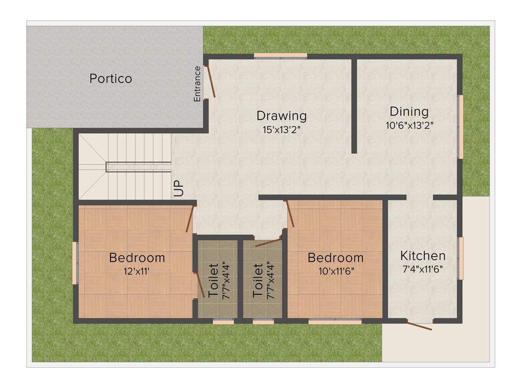 Modi Nilgiri Estate (4BHK+4T (2,255 sq ft) 2255 sq ft)