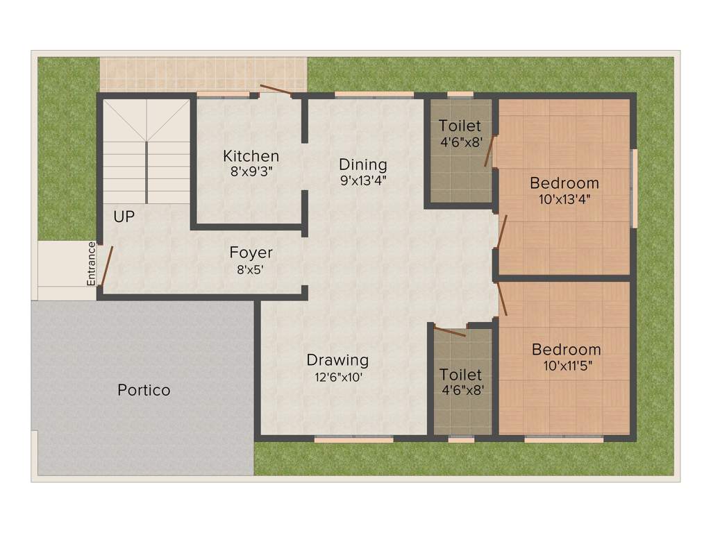 Modi Nilgiri Estate (4BHK+4T (2,265 sq ft)   Study Room 2265 sq ft)
