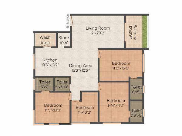 Arth Shashwat (4BHK+4T (2,520 sq ft) 2520 sq ft) Arth Shashwat (4BHK+4T (2,520 sq ft) 2520 sq ft)