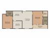 Fairdeal Indraprastha Landmark (2BHK+2T (1,179 sq ft) 1179 sq ft)