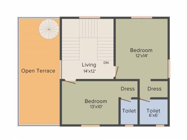 Sun Silicon Hills (3BHK+3T (1,800 sq ft) 1800 sq ft)