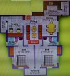 Green Willowbrook (2BHK+2T (1,200 sq ft)   Study Room 1200 sq ft)